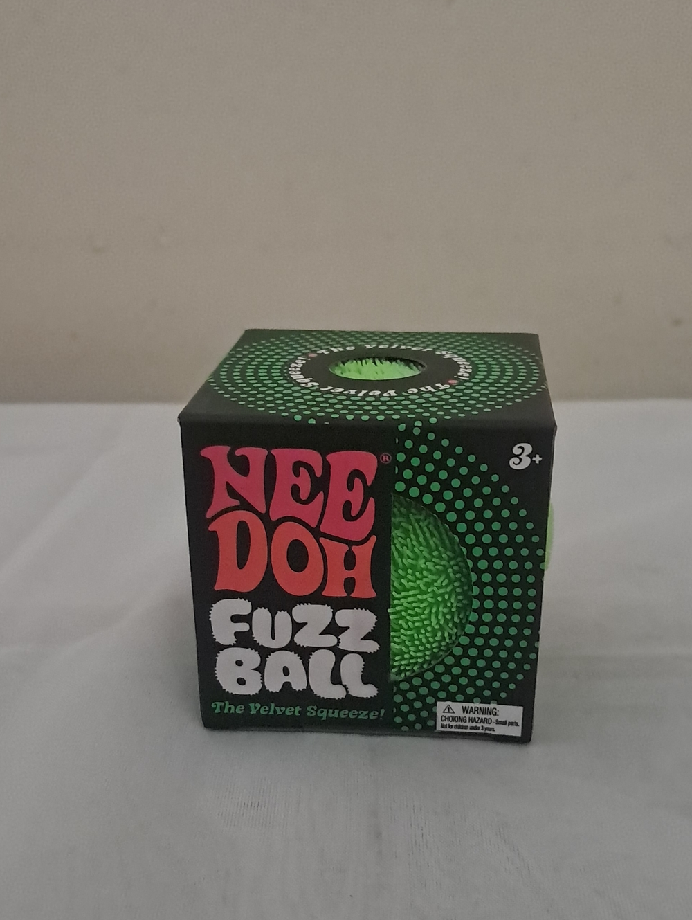 NeeDoh Fuzz Ball Sensory Toy - Green